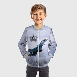 Бомбер детский ВВС России, цвет: 3D-серый — фото 2