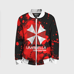 Бомбер детский UMBRELLA CORP, цвет: 3D-белый