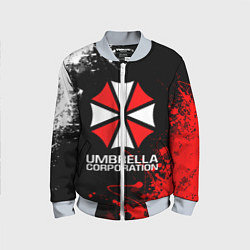 Бомбер детский UMBRELLA CORPORATION, цвет: 3D-серый