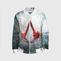 Бомбер детский Assassins Creed, цвет: 3D-белый