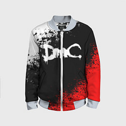 Бомбер детский DEVIL MAY CRY DMC, цвет: 3D-серый