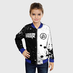 Бомбер детский LINKIN PARK, цвет: 3D-синий — фото 2