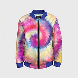 Детский бомбер Tie Dye vortex