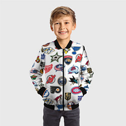 Бомбер детский Daewoo, цвет: 3D-черный — фото 2