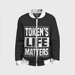 Детский бомбер TOKENS LIFE MATTERS