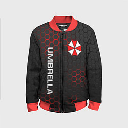Бомбер детский UMBRELLA CORP, цвет: 3D-красный