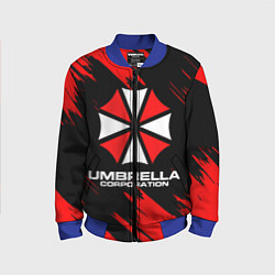 Бомбер детский Umbrella Corporation, цвет: 3D-синий