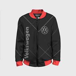 Бомбер детский VOLKSWAGEN, цвет: 3D-красный