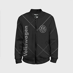 Бомбер детский VOLKSWAGEN, цвет: 3D-черный