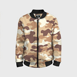 Бомбер детский МИЛИТАРИ, цвет: 3D-черный