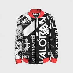 Бомбер детский Valorant, цвет: 3D-красный