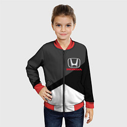 Бомбер детский HONDA, цвет: 3D-красный — фото 2