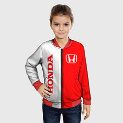 Бомбер детский HONDA, цвет: 3D-красный — фото 2