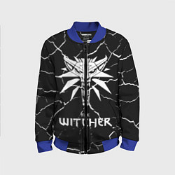 Бомбер детский The Witcher, цвет: 3D-синий
