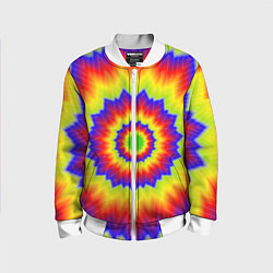 Детский бомбер Tie-Dye