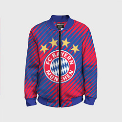 Бомбер детский BAYERN MUNCHEN, цвет: 3D-синий