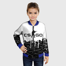 Бомбер детский COUNTER STRIKE, цвет: 3D-синий — фото 2