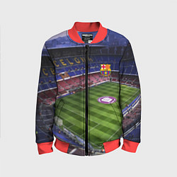 Бомбер детский FC BARCELONA, цвет: 3D-красный