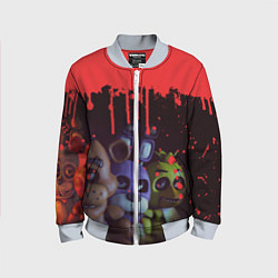 Бомбер детский Five Nights At Freddys, цвет: 3D-серый