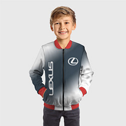 Бомбер детский LEXUS ЛЕКСУС, цвет: 3D-красный — фото 2
