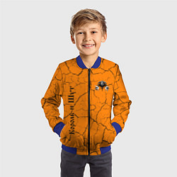 Бомбер детский КОРОЛЬ И ШУТ, цвет: 3D-синий — фото 2