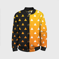 Бомбер детский ZENITSU ЗЕНИТСУ КИМОНО, цвет: 3D-черный