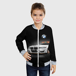 Бомбер детский Safety car, цвет: 3D-серый — фото 2