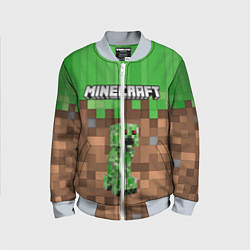 Детский бомбер MineCraft Крипер