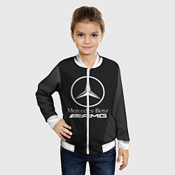 Бомбер детский MERCEDES-BENZ, цвет: 3D-белый — фото 2