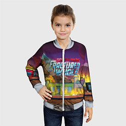 Бомбер детский Южный Парк South Park, цвет: 3D-серый — фото 2