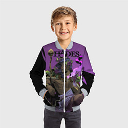 Бомбер детский Hades - Дионис, цвет: 3D-серый — фото 2