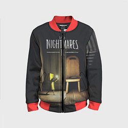 Бомбер детский Little Nightmares 2, цвет: 3D-красный