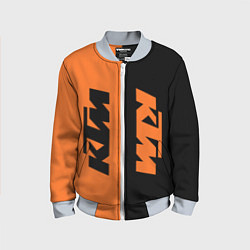 Бомбер детский KTM КТМ Z, цвет: 3D-серый