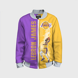 Бомбер детский Леброн NBA, цвет: 3D-серый