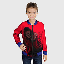 Бомбер детский ЮМЭКО БЕЗУМНЫЙ АЗАРТ, цвет: 3D-синий — фото 2