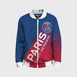 Бомбер детский ФК ПСЖ PARIS SAINT GERMAIN, цвет: 3D-белый