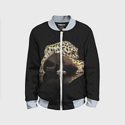 Бомбер детский ЭУБЛЕФАР EUBLEPHARIS, цвет: 3D-серый