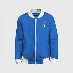 Бомбер детский Форма сборной Италии, цвет: 3D-белый