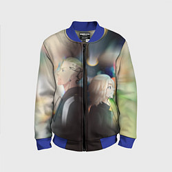 Бомбер детский Tokyo Revengers Токийские Мстители Z, цвет: 3D-синий