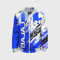 Бомбер детский BAJAJ БАДЖАДЖ МОТОСПОРТ, цвет: 3D-серый