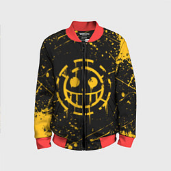 Бомбер детский ONE PIECE PIRATES ВАН ПИС ПИРАТЫ ЖЁЛТЫЙ, цвет: 3D-красный