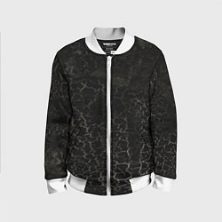 Бомбер детский Квадрат Малевича как фон, цвет: 3D-белый