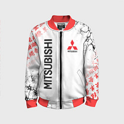 Бомбер детский MITSUBISHI JAPAN STYLE SAMURAI AUTO, цвет: 3D-красный