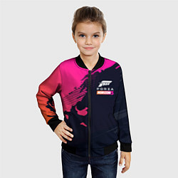 Бомбер детский Форза Хорайзен 5 Forza Horizon 5, цвет: 3D-черный — фото 2