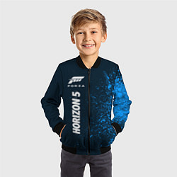Бомбер детский ФОРЗА ХОРАЗЙЕН 5 Краски По вертикали, цвет: 3D-черный — фото 2