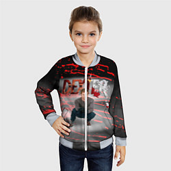 Бомбер детский Декстер Новая Кровь сериал супер, цвет: 3D-серый — фото 2