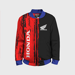 Бомбер детский Honda марка авто, цвет: 3D-синий
