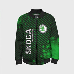 Бомбер детский SKODA Skoda Pro Racing - Арт, цвет: 3D-черный