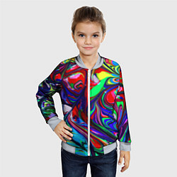 Бомбер детский Vanguard color pattern Expression, цвет: 3D-серый — фото 2