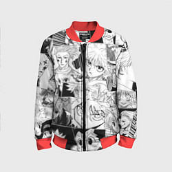Детский бомбер Hunter x Hunter pattern